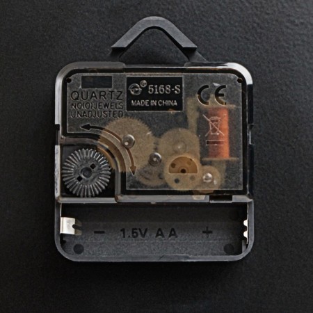 Wall watches of metal "3 digits", silent, d-40 cm, aa-3