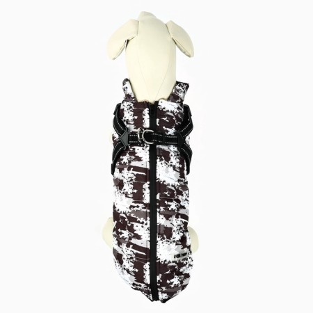 Clothing for dogs. Winter jacket "Warm winter", camouflage, size m-4