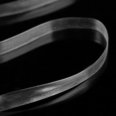 Plastic tape, 5 mm × 100 ± 0.5 m, transparent color, tpu-5-1