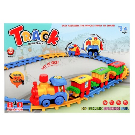 Railway "Funny Steam", sound effects, works from batteries-10