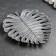 Steel stand "Palm leaf Bolshoi" steel with a postponement, 29x25cm