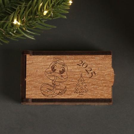 New Year's box "Snake" 7x4x2 cm-4