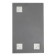Mirror, wall -mounted, with sandblasting graphics, 80 × 50 cm