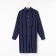 Shirt (shirt) female kaftan "strip", blue color, size 44-46