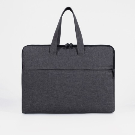 Laptop bag, gray color-3