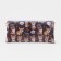 Lightning cosmetic bag, brown color