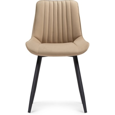 Sedal Seda Metal/velor, black/beige 50x56x82 cm-1