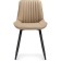 Sedal Seda Metal/velor, black/beige 50x56x82 cm