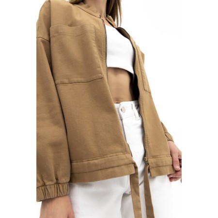 Women's jacket Eliseeva Olesya, size 44, beige color-3