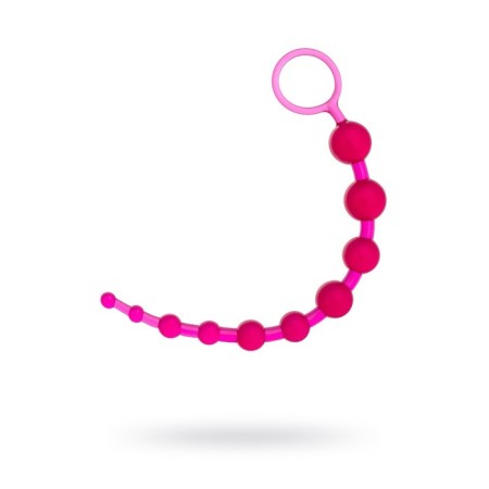 Toyfa anal chain, pink color, 30 cm