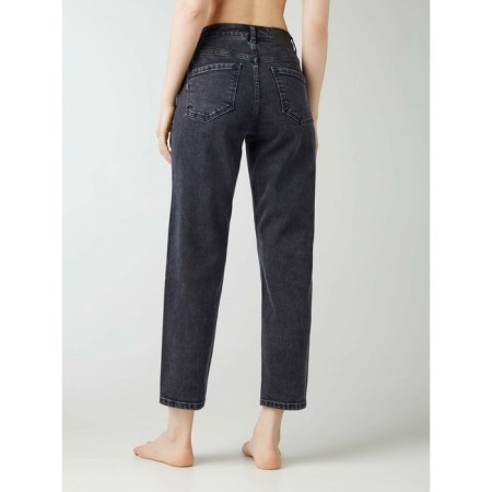 Women's jeans with a high landing CONTE Elegant Mom Fit, size S, color Washed Grey-6