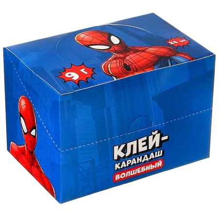 PVP 9 g adhesive pencil, with an indicator, spider man-6