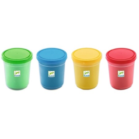 DJeco plasticine set, 4 colors-1