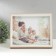 Photo frame wood, glass 13x18 cm "Eco Light" beige-white 3x22x27 cm