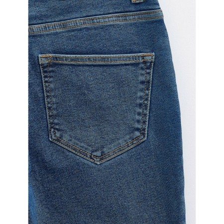 Women's jeans with a high landing CONTE Elegant Slim, size XL, color authentic blue-10