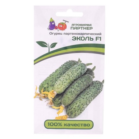 Cucumber seeds "Ekol", F1, 5 pcs.
