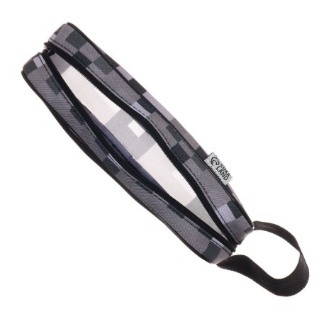 Penal soft 2 compartments, 100 x 200 x 70 mm, voluminous, "pixel world"-4