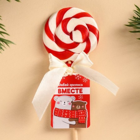Lollice on the stick "bask together", taste: strawberries, 15 g.-2