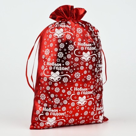 Gift Boach Boach "Snowflakes", red, 20 x 30 cm, new year-2