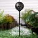 Lamp on the solar battery "Eurohant", "Damascus" 10x75 cm, IP44, 1 LED, t/white