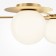 Ceiling light MayToni Mod291CL-04BS, E14, 4x40 W, 920x667x224 mm, brass