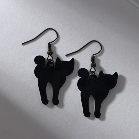 Halloween earrings "Scary"-4