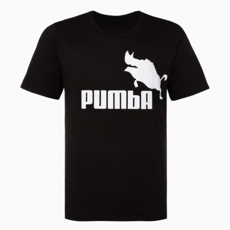 Men's T -shirt Pumba, Black color, size 48-5