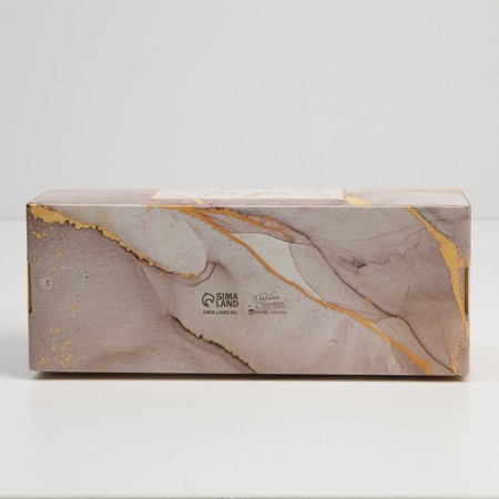 Confectionery packaging, cupcake box with a window, Present for You, 26 x 10 x 8 cm-5