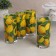 Set of glasses "lemons", glass, 280 ml, 4 pcs