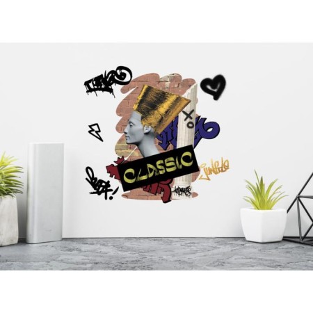 Vinyl sticker "street art", interior, 30 x 35 cm-1