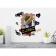 Vinyl sticker "street art", interior, 30 x 35 cm