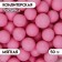 Sprinking confectionery in color glaze "Pink", 12-13 mm, 50 g