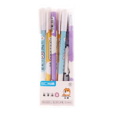 Gel handle Erased ink, 0.5 mm, blue rod, girl mix (barcode on the piece)