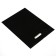 Polyethylene package with a cut pen, black, 30 x 40 cm, 50 μm