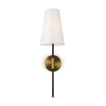 Bra Freya Fr5196WL-01BBS TIDA, 200x130x140 mm, E14, 1x40W, black color and brass-8
