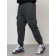 Cargo jeans men, size 44, dark gray color