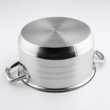 Elis pan, 5.5 l, d = 24 cm, glass cover, capsule bottom-3