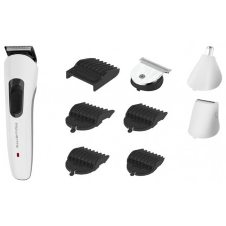 Rowenta TN8961F4 hair trimmer, for the head/nose/ears/beards, battery, white
