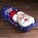 Gift box "Santa Claus", 11 x 5.5 x 20 cm