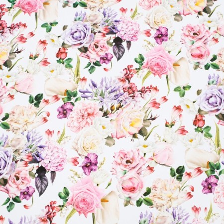 Paper packaging glossy bilateral "bouquet", 100 x 70 cm-4