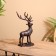 Souvenir "Deer" aluminum 17x16x34 cm