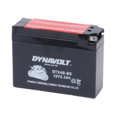 Dynavolt DTX4B-BS, 12V, AGM, Reverse, 30 A, 113 x 39 x 85