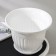 Pot with the Podon "Lausanne", 7 l, the color is white