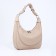 Lurch bag with lightning, external pocket, long belt, beige color