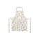 Female apron Nutcracker, size 60x80 cm, beige color