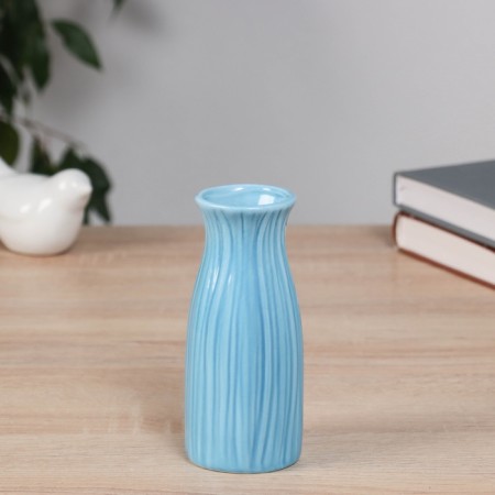 VAZA Keramics Table "Francis" waist, 12.5x5 cm, blue
