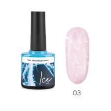 TNL Professional Ice Top, No. 03 with transparent pearl mica, 10 ml