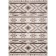 Rectangular carpet EFOR ECLIPSE, size 200x290 cm, White/White color