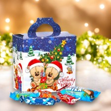 New Year. New Year's set of sweets 