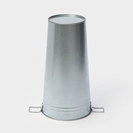 Vazon galvanized with handles, 9 l, h = 40 cm, GOST-4